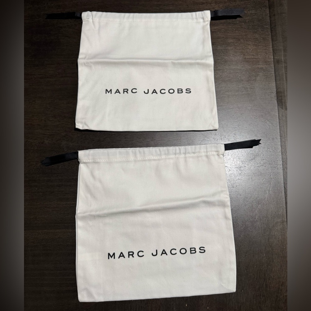 2/$60 NEW (2 pieces) Marc Jacobs White Dust Bag